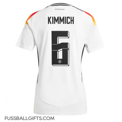 Deutschland Joshua Kimmich #6 Fußballbekleidung Heimtrikot Damen EM 2024 Kurzarm